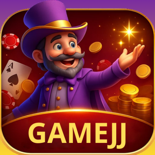 Imagem promocional da GAMEJJ mostrando a plataforma e suas vantagens